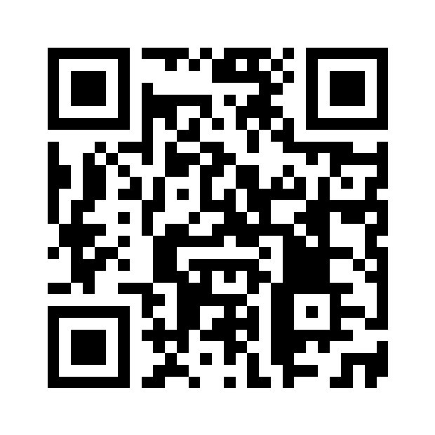 「いただき帳」App StoreページのQRコード
